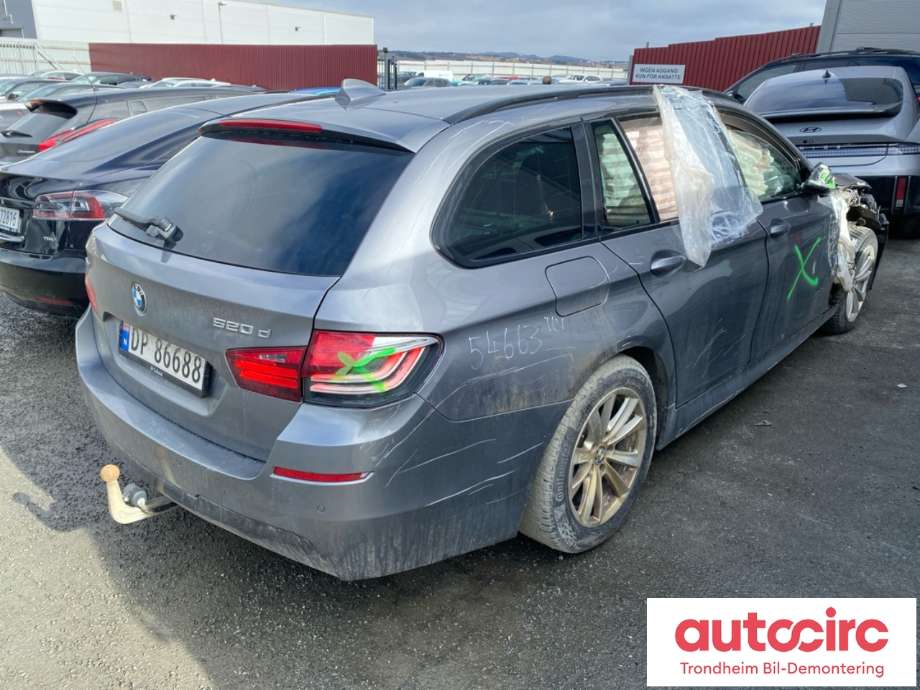BMW 5-Serie 2010-2017 (F10/F11) (F10/F11), Motorkode: B47D20A, Girkassekode: 24008693343