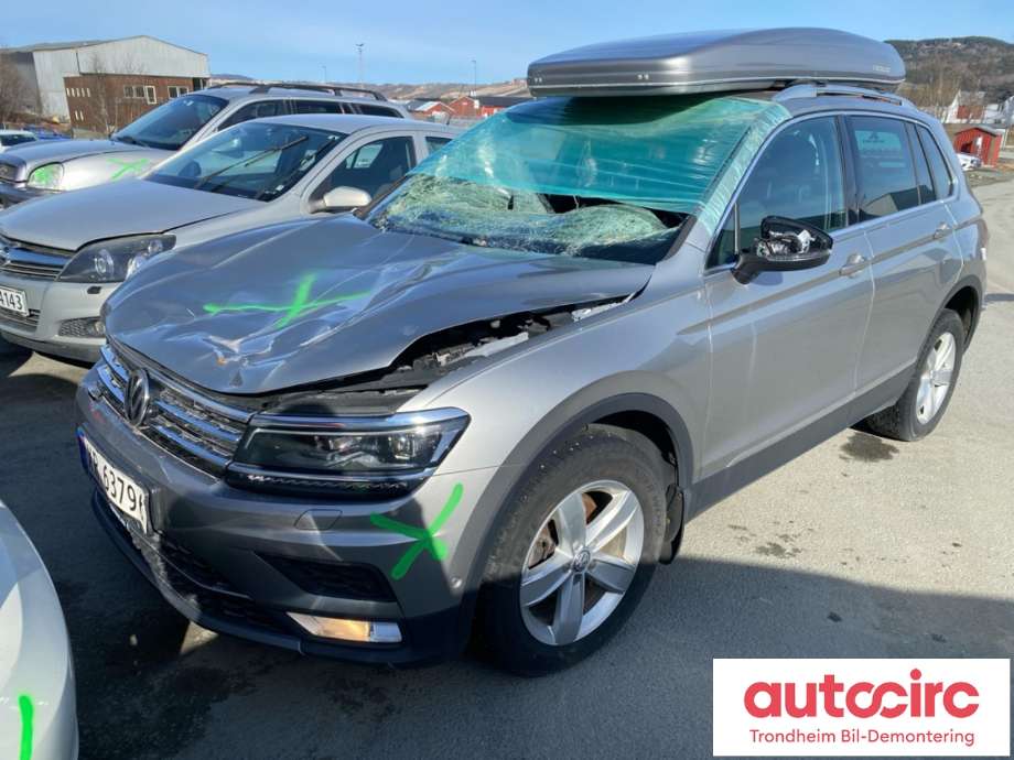 VW Tiguan 2016-2020 (Type II, Fase 1) , Motorkode: DFG, Girkassekode: QAY