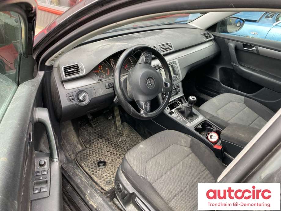 VW Passat 2011-2015 (B7) (B7), Motorkode: CAYC, Girkassekode: MYP