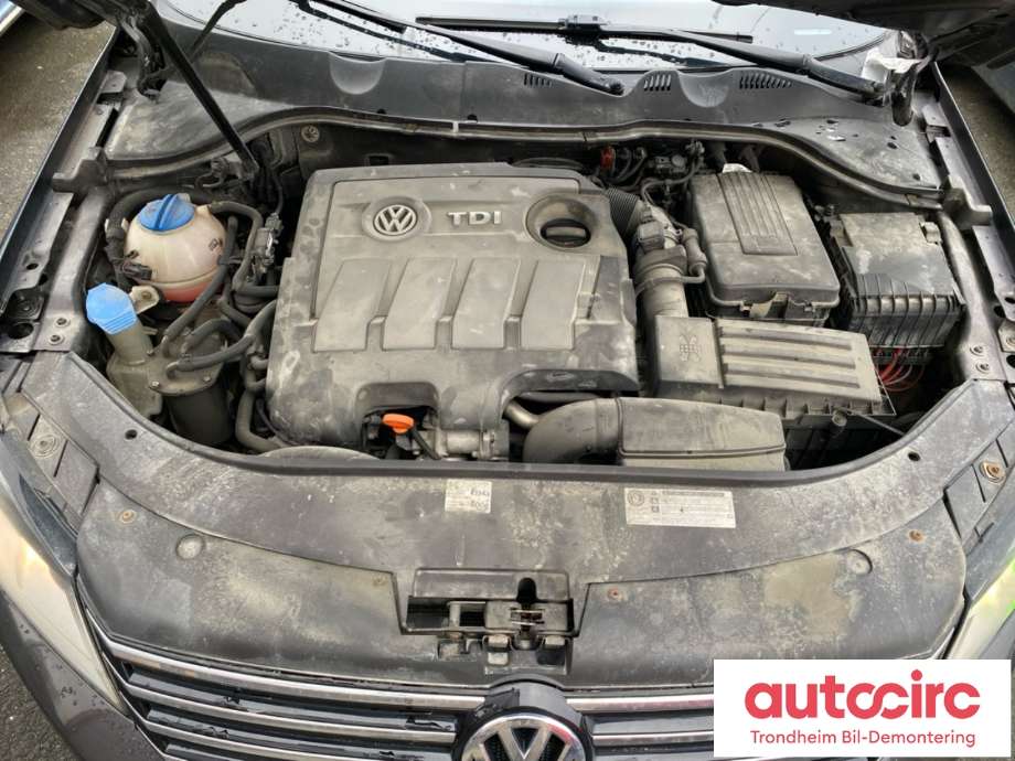 VW Passat 2011-2015 (B7) (B7), Motorkode: CAYC, Girkassekode: MYP