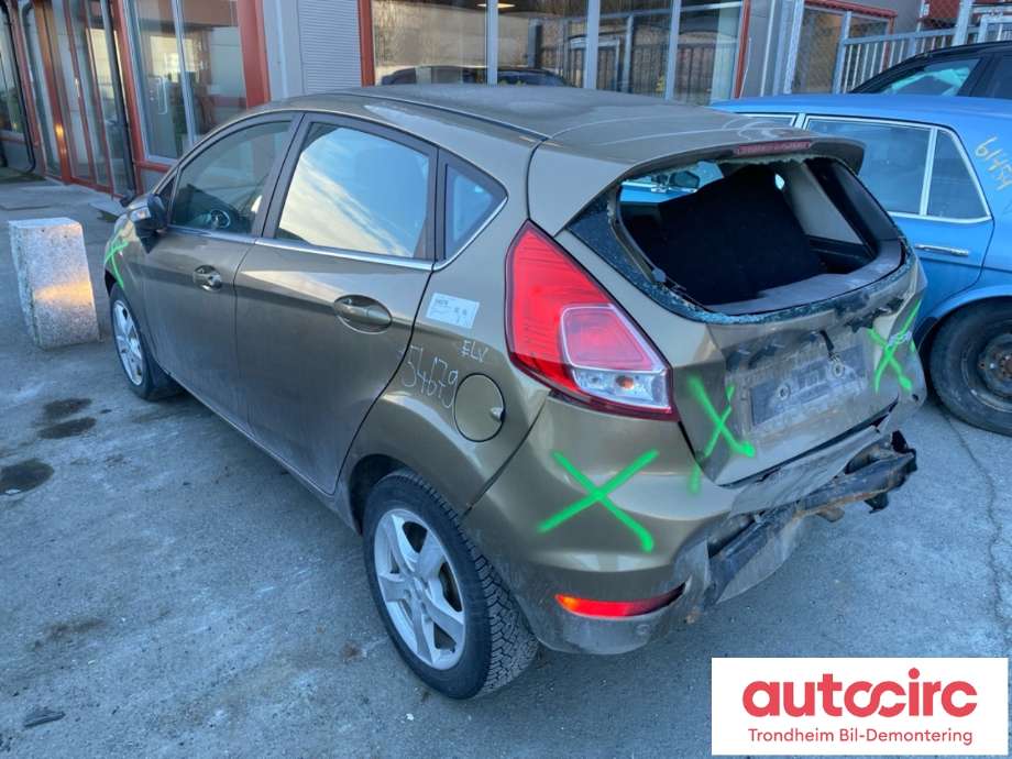 Ford Fiesta 2013-2017 (Type VI, Fase 2) , Motorkode: P4JA, Girkassekode: CA6R7002MBG