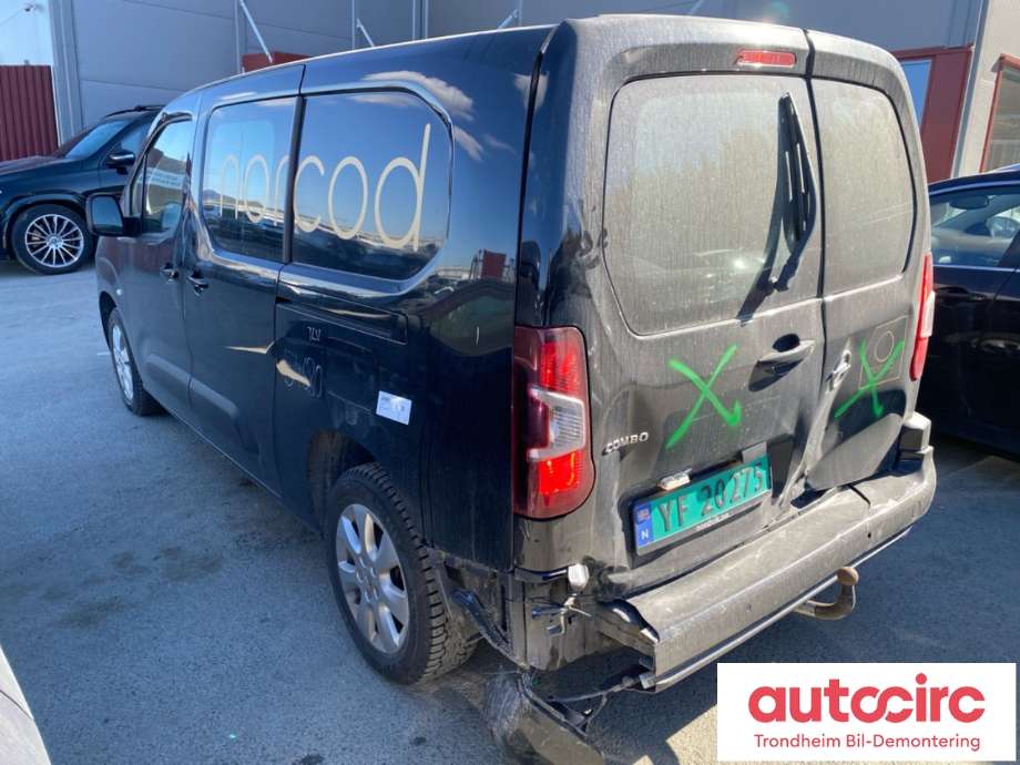 Opel Combo E 2019-->> , Motorkode: D15DTH, Girkassekode: 
