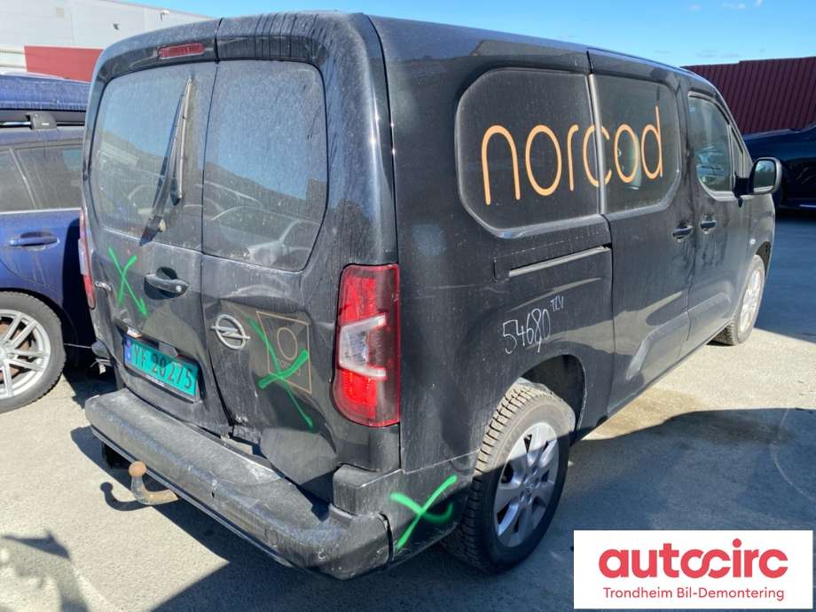 Opel Combo E 2019-->> , Motorkode: D15DTH, Girkassekode: 