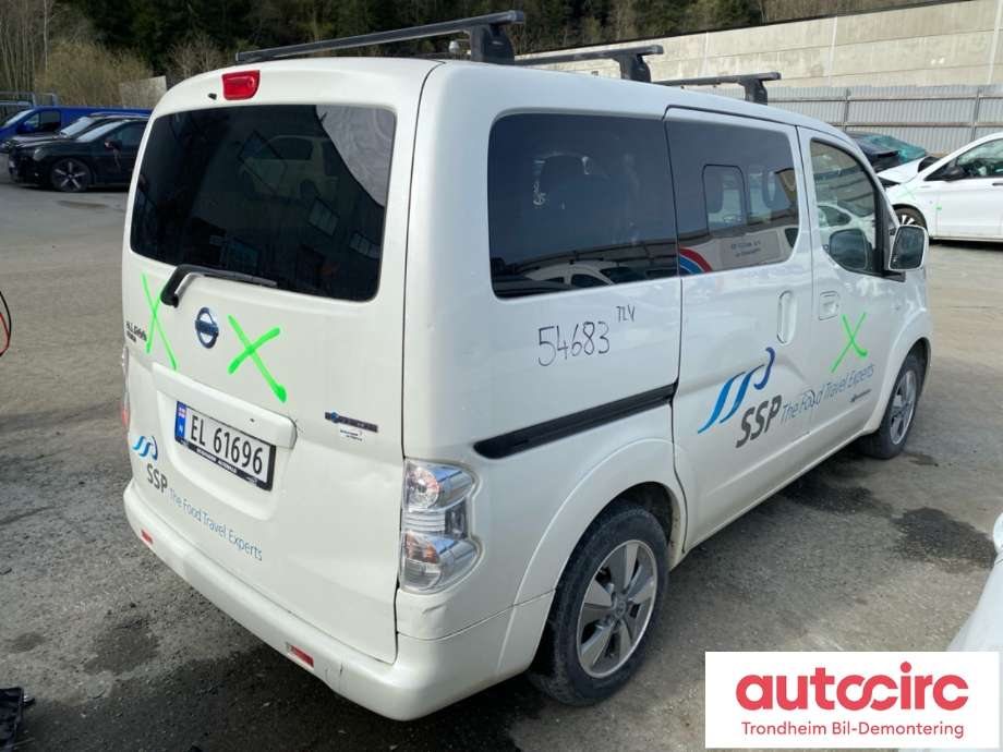 Nissan E-NV200 2014-->> , Motorkode: EM57, Girkassekode: 320104FA0B