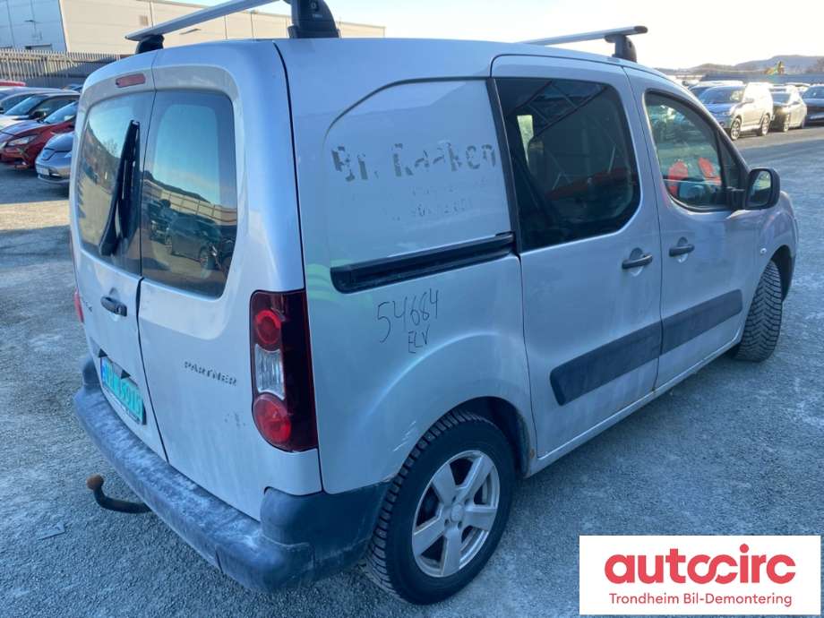 Peugeot Partner 2008-2015 (Type II, Fase 1) , Motorkode: 9H06, Girkassekode: 16 089 352 80