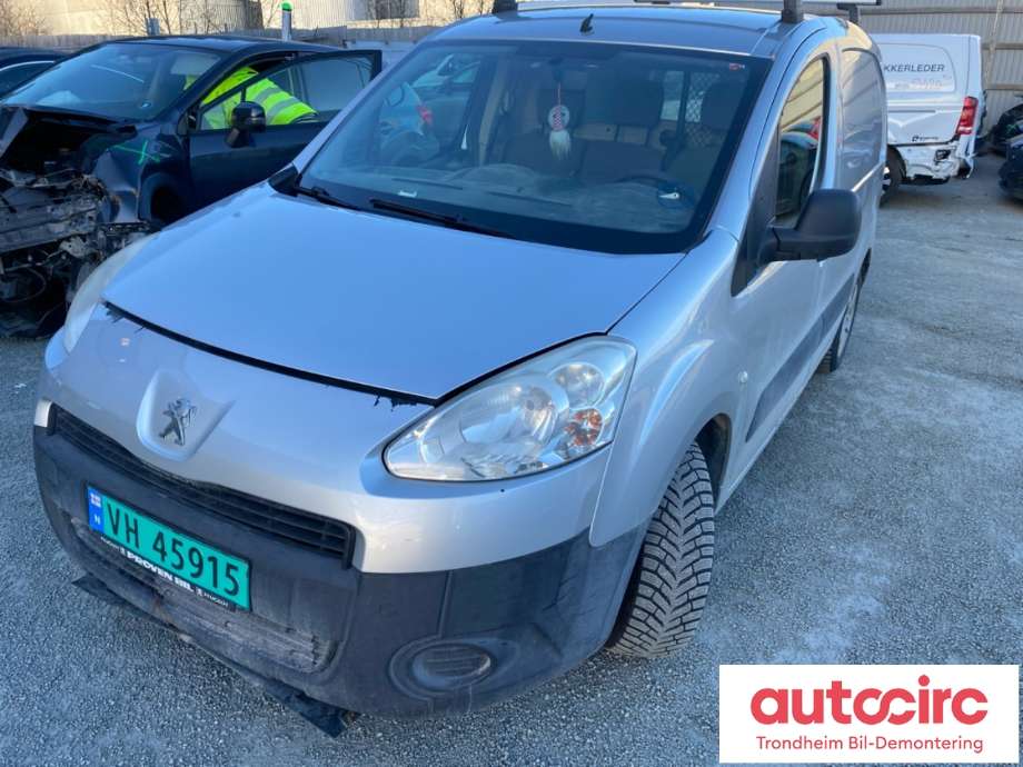Peugeot Partner 2008-2015 (Type II, Fase 1) , Motorkode: 9H06, Girkassekode: 16 089 352 80