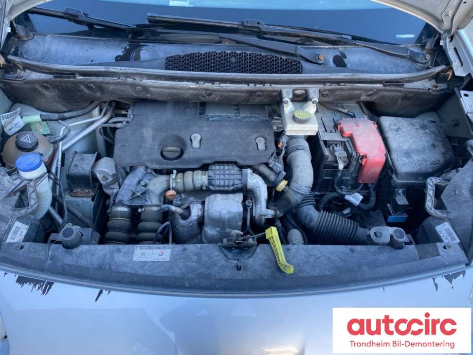 Peugeot Partner 2008-2015 (Type II, Fase 1) , Motorkode: 9H06, Girkassekode: 16 089 352 80
