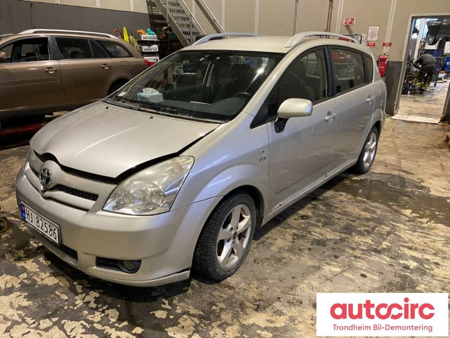 Toyota Verso 2004-2009 (Type II) , Motorkode: 1CD-FTV, Girkassekode: 