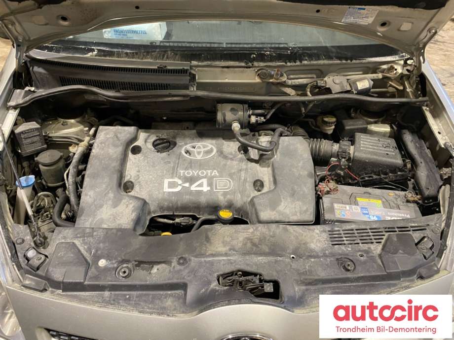 Toyota Verso 2004-2009 (Type II) , Motorkode: 1CD-FTV, Girkassekode: 