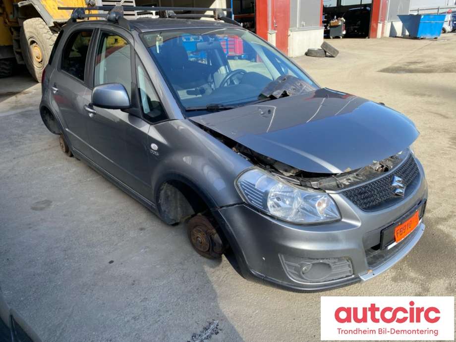 Suzuki SX4 2009-2013 (Type I, Fase 2) , Motorkode: D20AA, Girkassekode: 2471157LA0