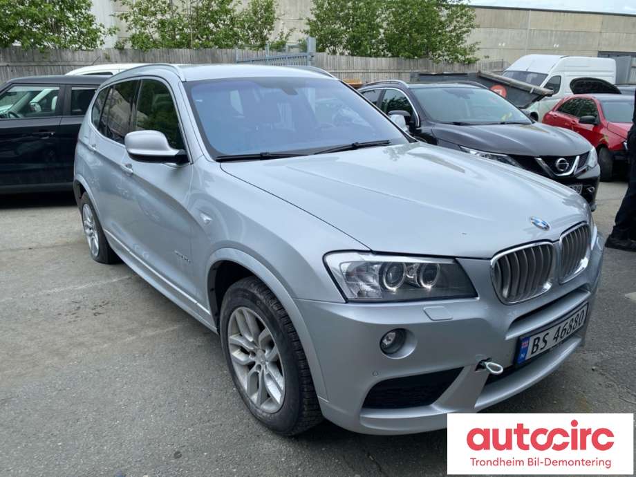 BMW X3 2010-2017 (F25) (F25), Motorkode: N57D30A, Girkassekode: GA8HP70Z