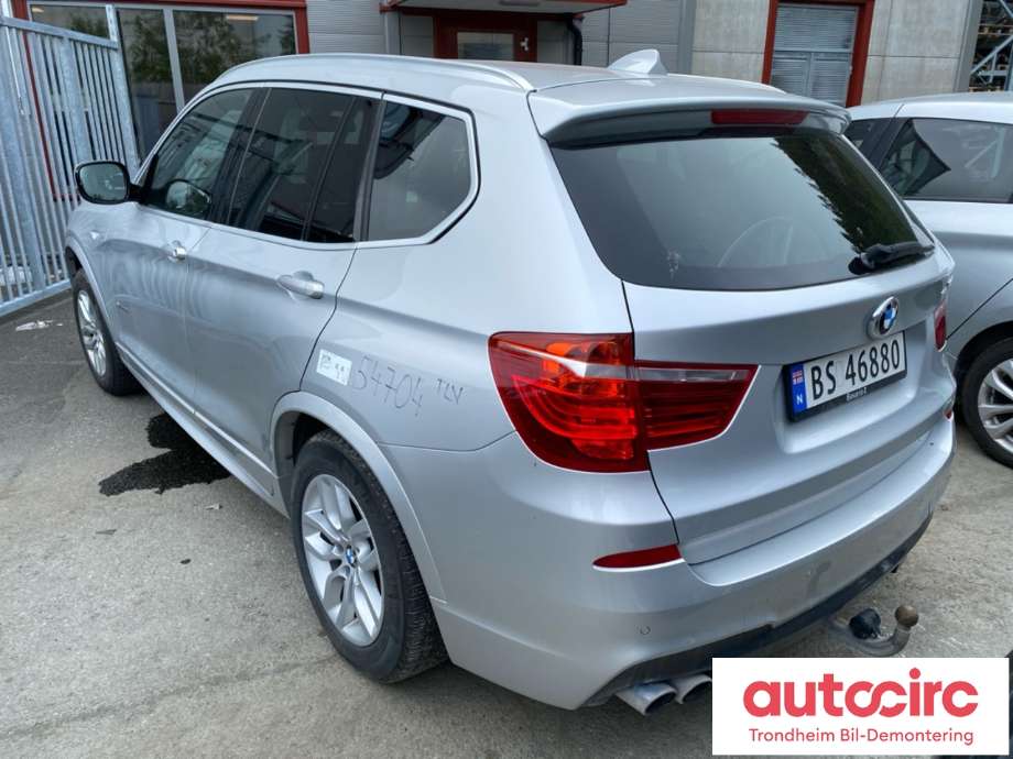 BMW X3 2010-2017 (F25) (F25), Motorkode: N57D30A, Girkassekode: GA8HP70Z