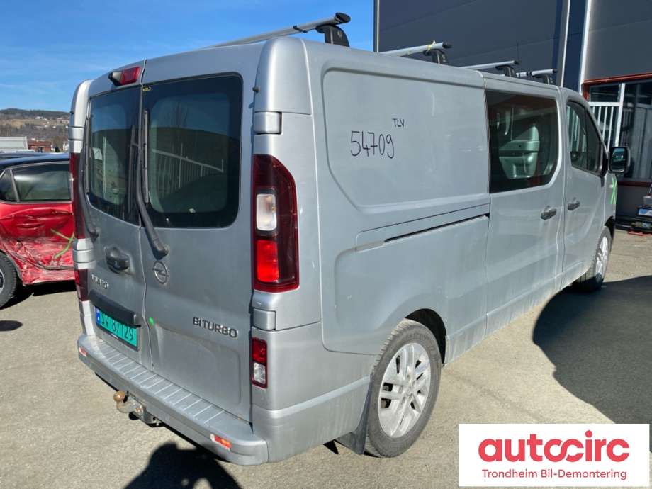 Opel Vivaro B 2014-2019 , Motorkode: R9MD4, Girkassekode: M73
