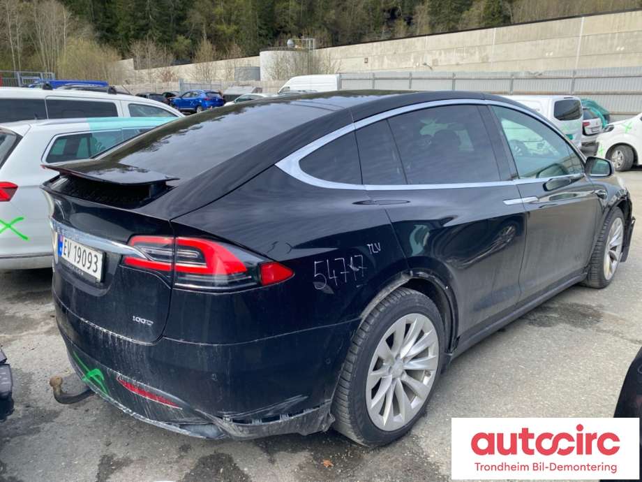 Tesla Model X 2016-->> , Motorkode: L2S|L2S, Girkassekode: TRINNLØS