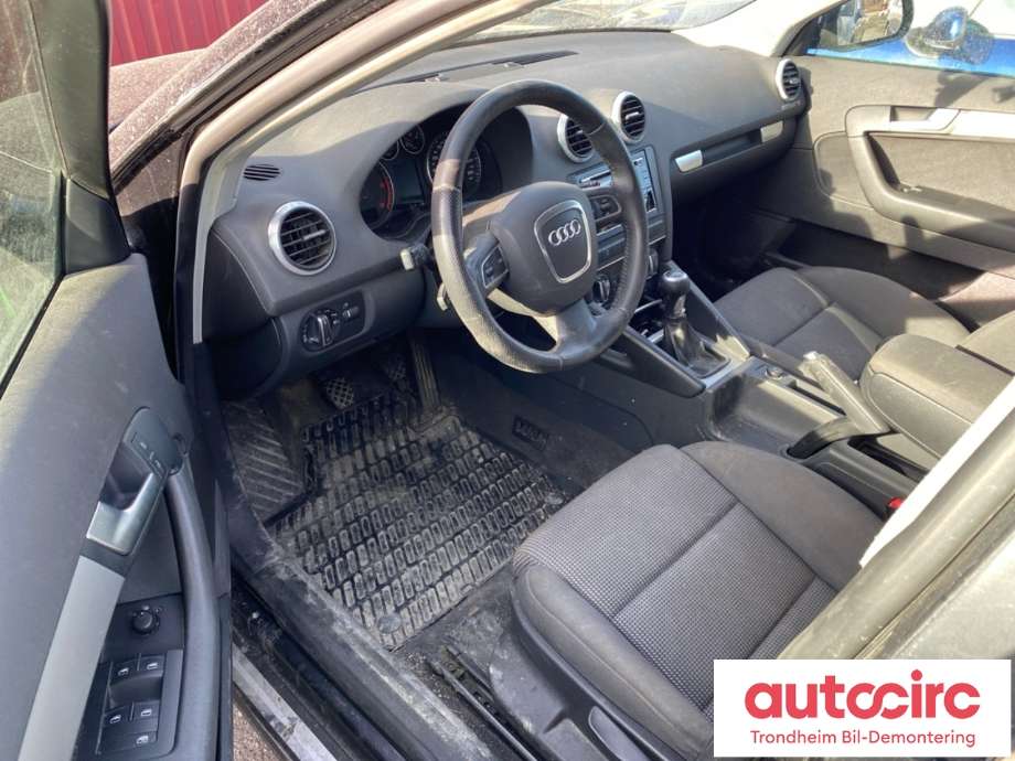 Audi A3 2009-2012 (Type II, Fase 2) , Motorkode: CAYC, Girkassekode: LUB