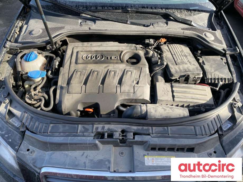 Audi A3 2009-2012 (Type II, Fase 2) , Motorkode: CAYC, Girkassekode: LUB