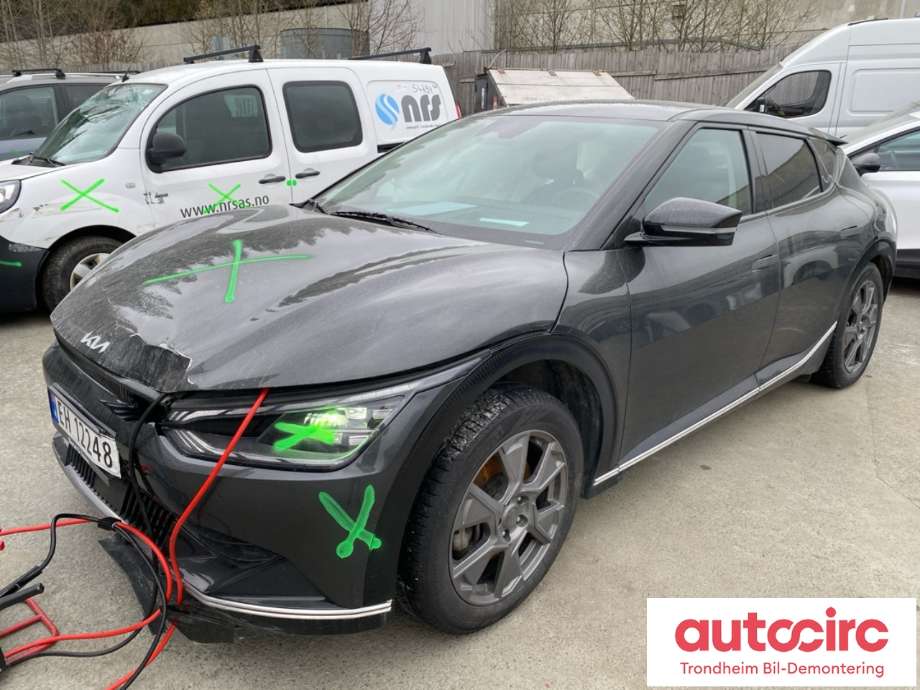 Kia EV6, 2021->>  delebil , Motorkode: EM07|EM17, Girkassekode: TRINNLØS