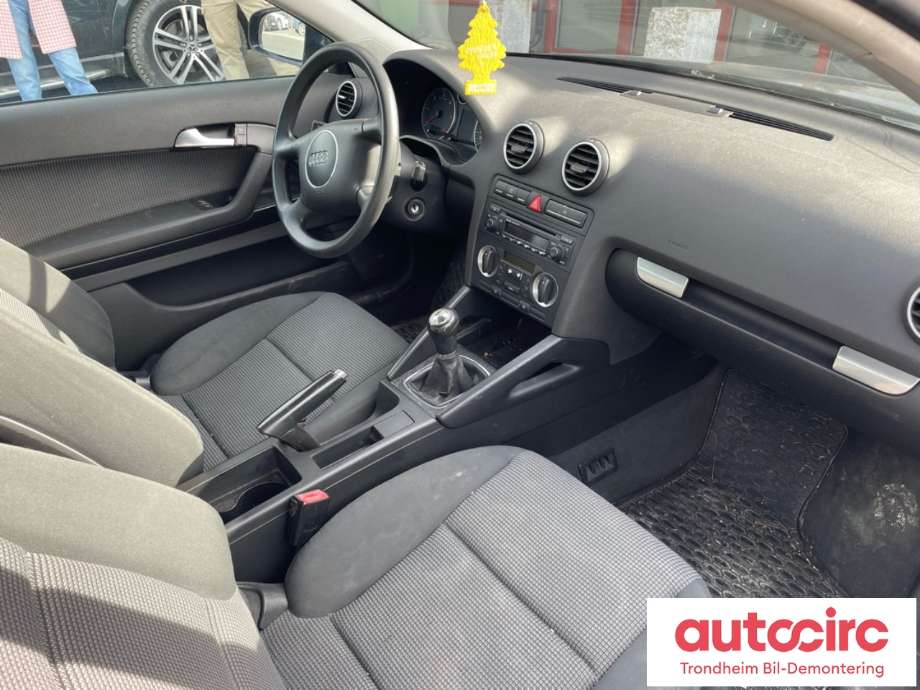 Audi A3 2003-2008 (Type II, Fase 1) , Motorkode: BKC, Girkassekode: 