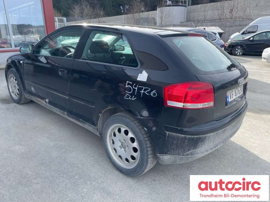 Audi A3 2003-2008 (Type II, Fase 1) , Motorkode: BKC, Girkassekode: 