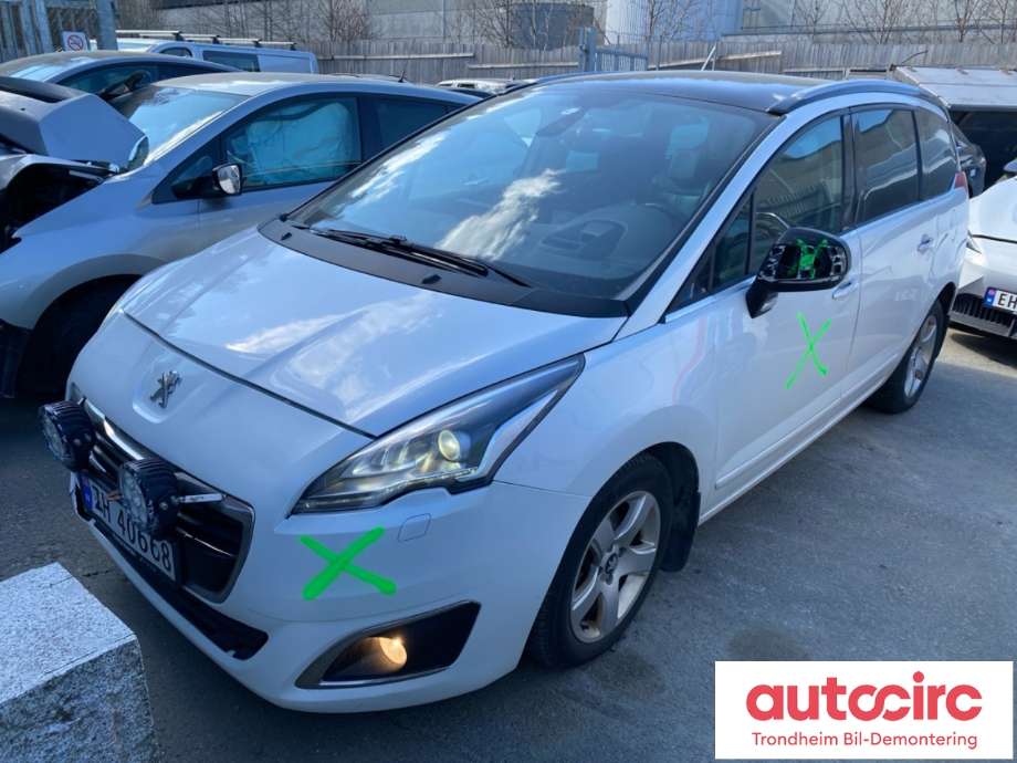 Peugeot 5008 2010-2017 (Type I) , Motorkode: 9HD, Girkassekode: 2231K7
