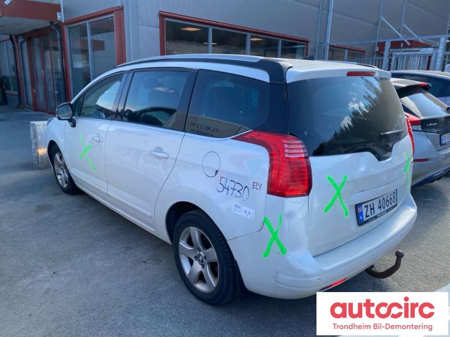 Peugeot 5008 2010-2017 (Type I) , Motorkode: 9HD, Girkassekode: 2231K7