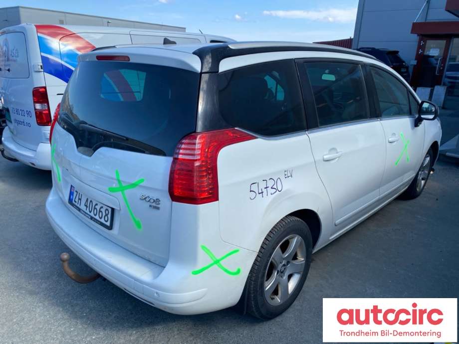 Peugeot 5008 2010-2017 (Type I) , Motorkode: 9HD, Girkassekode: 2231K7