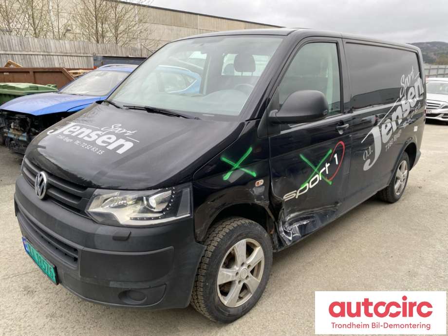VW Transporter / Caravelle 2009-2015 (Fase 2) (T5) (T5), Motorkode: CAAD, Girkassekode: PCA