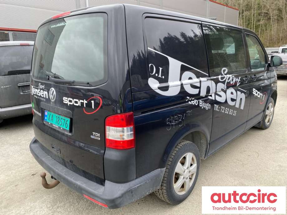 VW Transporter / Caravelle 2009-2015 (Fase 2) (T5) (T5), Motorkode: CAAD, Girkassekode: PCA