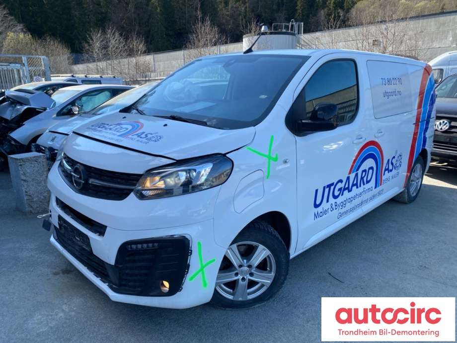 Opel Vivaro C, 2020->>  delebil , Motorkode: ZK01, Girkassekode: 9841372880