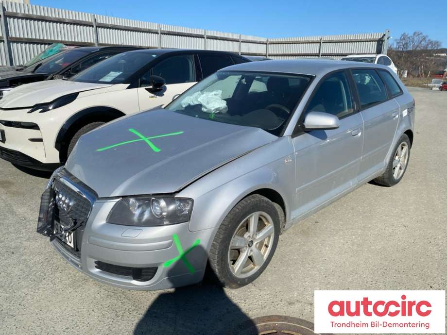 Audi A3 2003-2008 (Type II, Fase 1) , Motorkode: BLS, Girkassekode: KBL