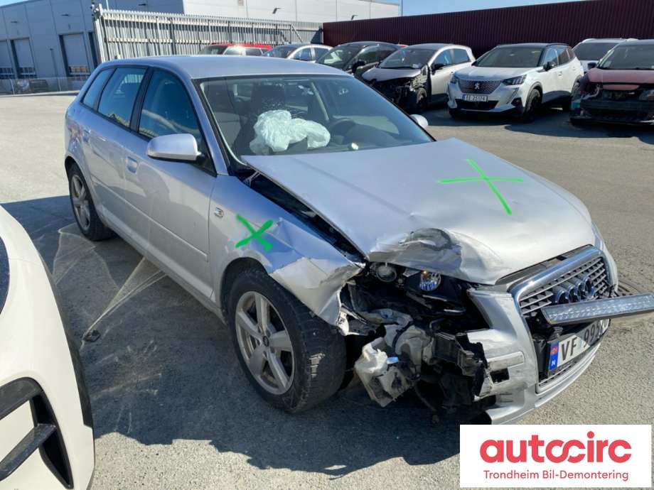 Audi A3 2003-2008 (Type II, Fase 1) , Motorkode: BLS, Girkassekode: KBL