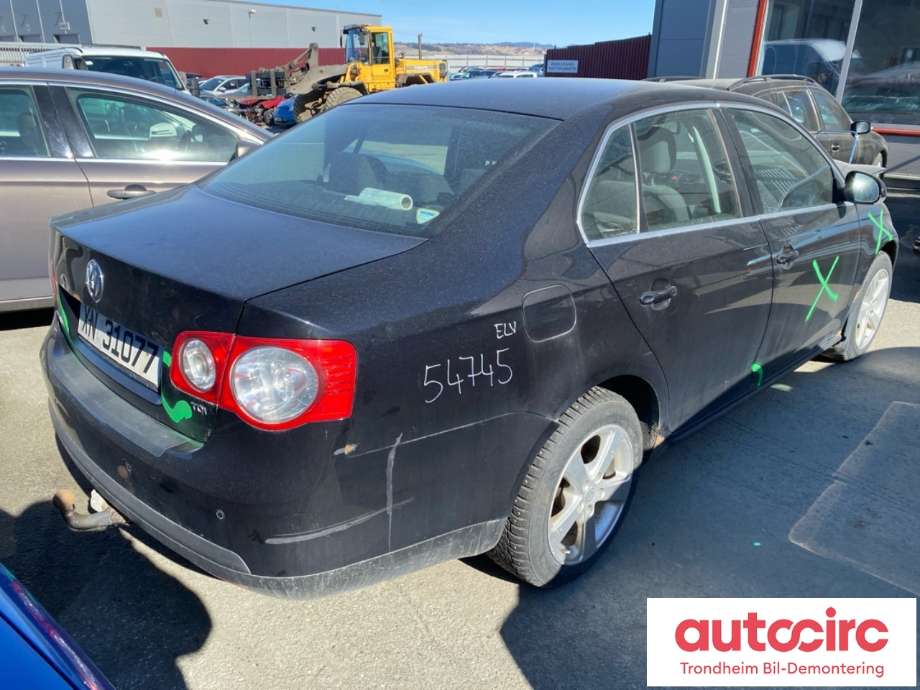 VW Jetta 2005-2010 , Motorkode: BKC, Girkassekode: HQN