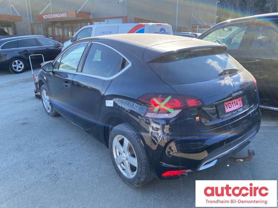 Citroën DS4 2011-2017 , Motorkode: 9HR, Girkassekode: 2231S4/MCP