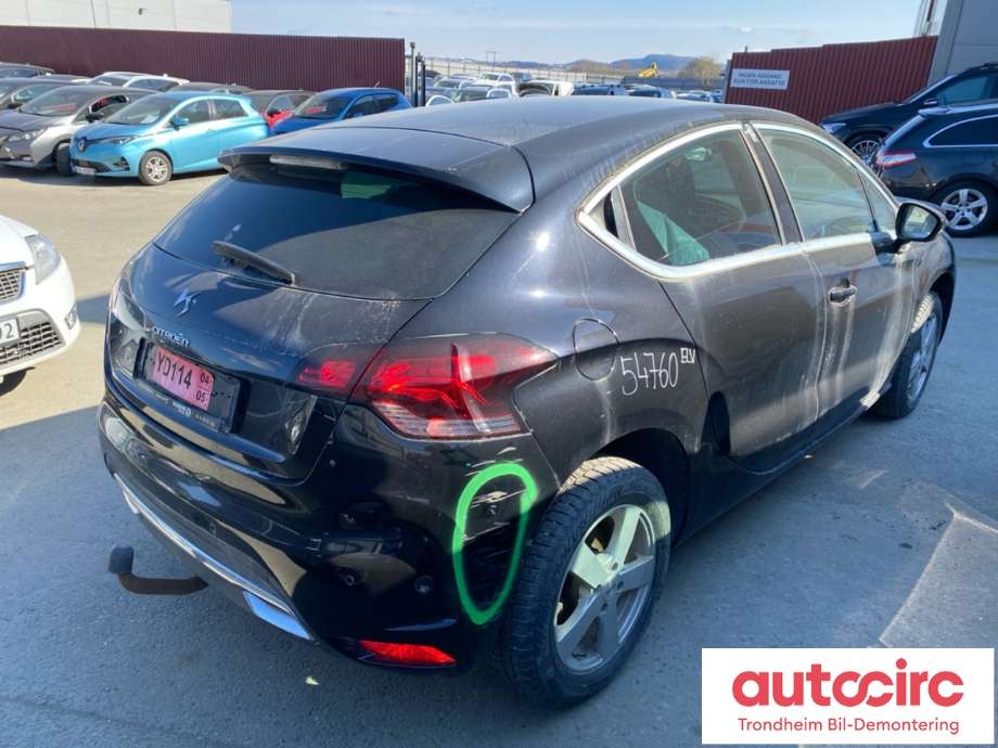 Citroën DS4 2011-2017 , Motorkode: 9HR, Girkassekode: 2231S4/MCP