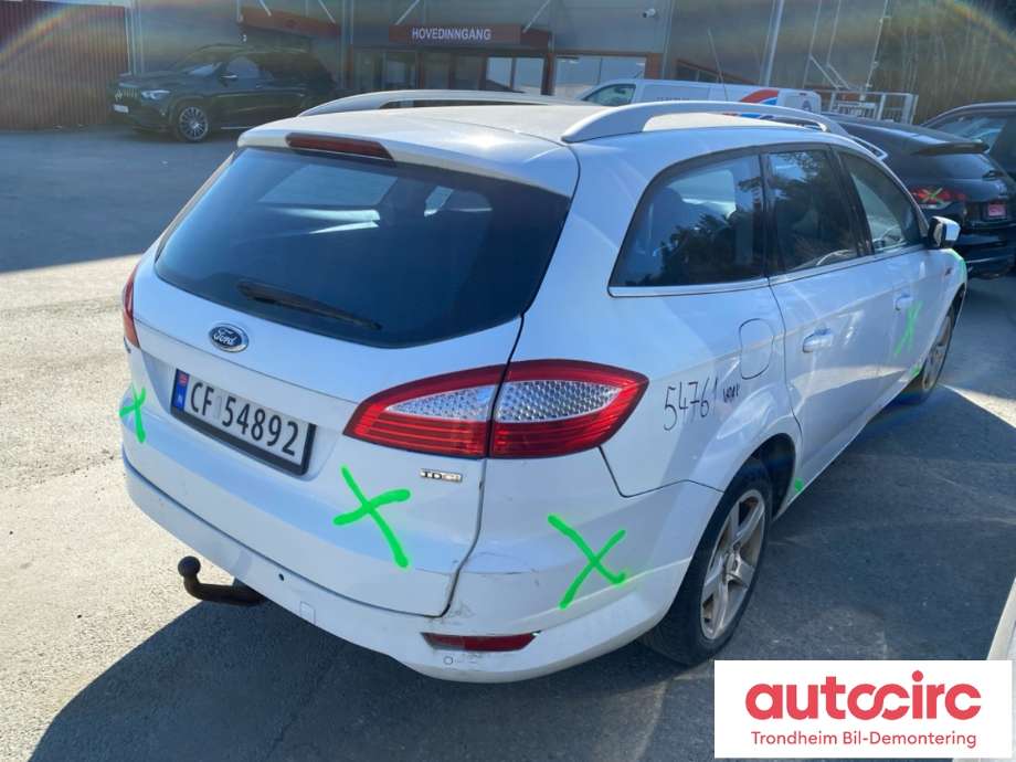 Ford Mondeo 2007-2010 (Type IV, Fase 1) , Motorkode: TYBA, Girkassekode: AG9R7002MCB