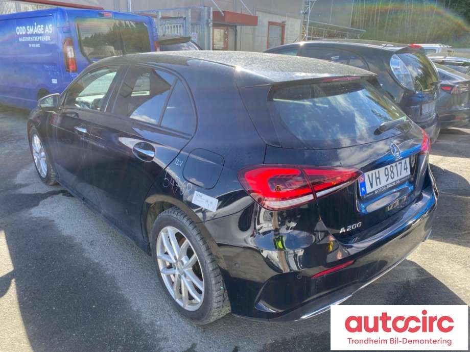 Mercedes A-Klasse 2018-->> (W177) delebil , Motorkode: 282914, Girkassekode: 700423