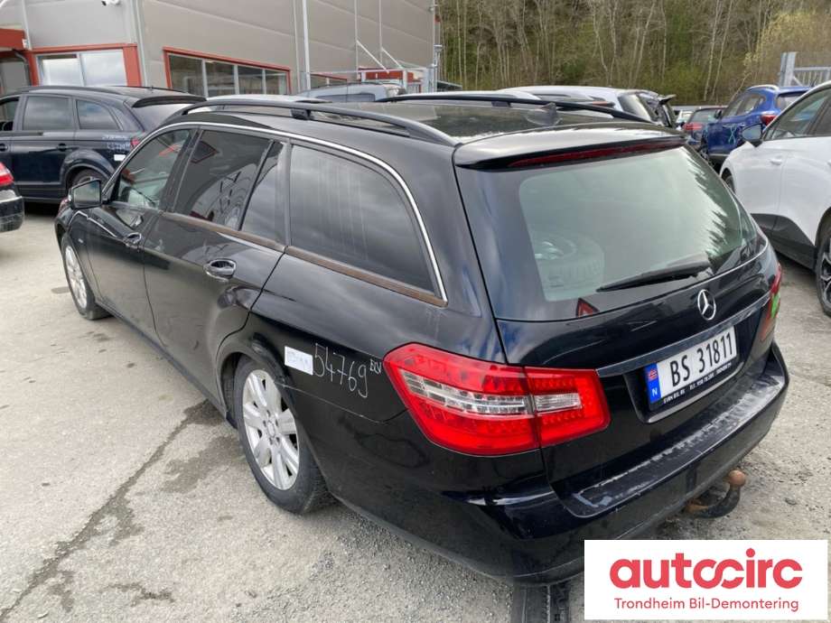 Mercedes E-Klasse 2009-2013 (Fase 1) (W212) (W212), Motorkode: 651.925, Girkassekode: 722.694