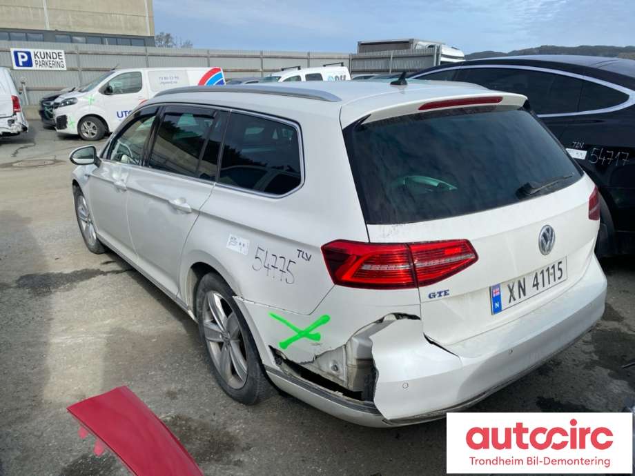 VW Passat 2015-2019 (Fase 1) (B8) (B8), Motorkode: CUKC, Girkassekode: RNV