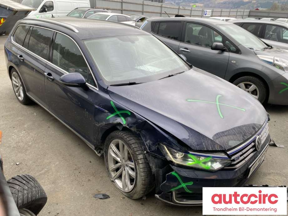 VW Passat 2015-2019 (Fase 1) (B8) (B8), Motorkode: CUKC, Girkassekode: RXG