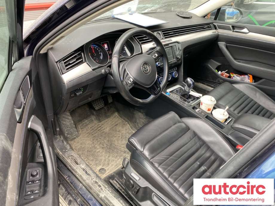 VW Passat 2015-2019 (Fase 1) (B8) (B8), Motorkode: CUKC, Girkassekode: RXG