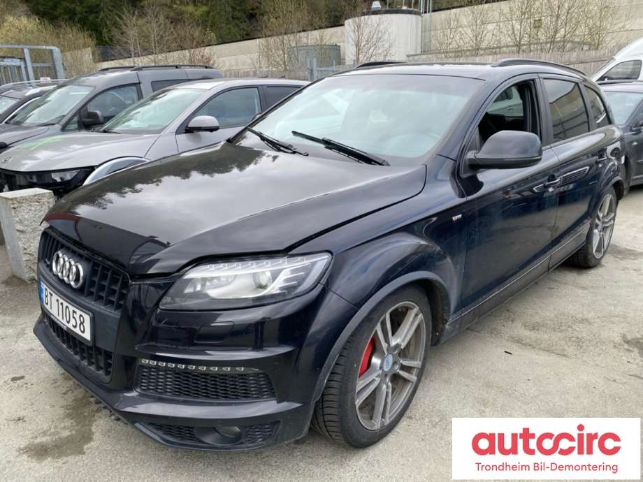 Audi Q7 2010-2015 (Type I, Fase 2) , Motorkode: CJGA, Girkassekode: NAC
