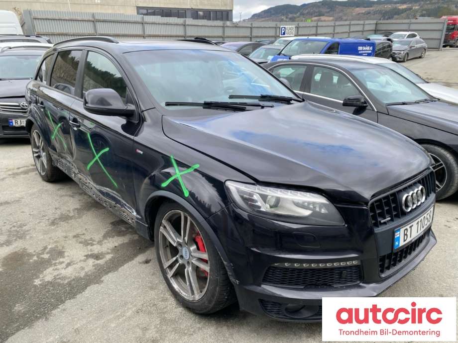 Audi Q7 2010-2015 (Type I, Fase 2) , Motorkode: CJGA, Girkassekode: NAC