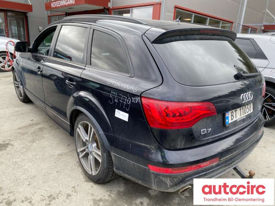 Audi Q7 2010-2015 (Type I, Fase 2) , Motorkode: CJGA, Girkassekode: NAC