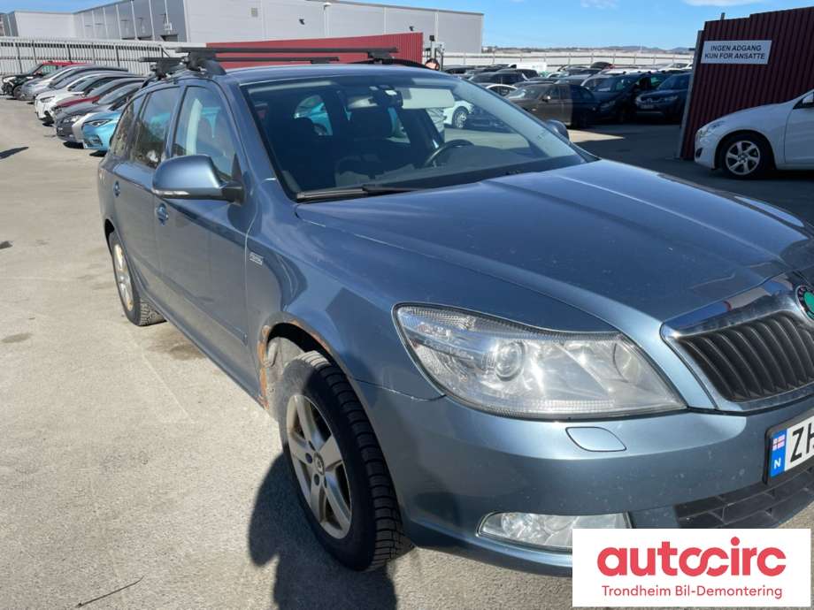 Škoda Octavia 2009-2013 (Type II, Fase 2) , Motorkode: CAY, Girkassekode: 