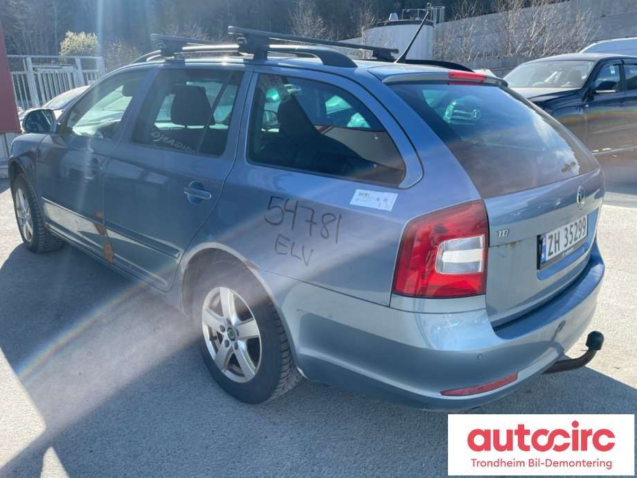 Škoda Octavia 2009-2013 (Type II, Fase 2) , Motorkode: CAY, Girkassekode: 