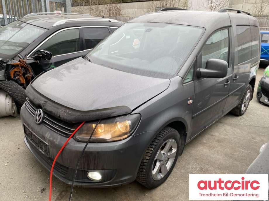 VW Caddy 2010-2015 (Type III, Fase 2) , Motorkode: CFHC, Girkassekode: NMD