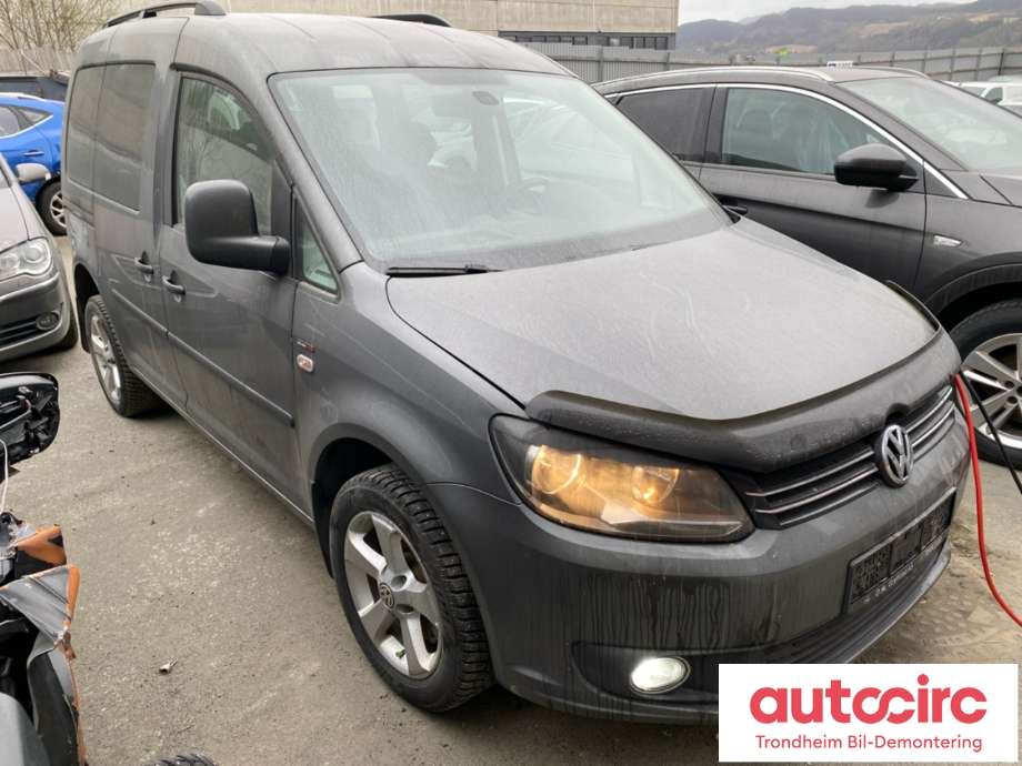 VW Caddy 2010-2015 (Type III, Fase 2) , Motorkode: CFHC, Girkassekode: NMD