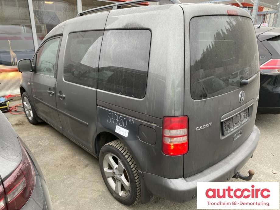 VW Caddy 2010-2015 (Type III, Fase 2) , Motorkode: CFHC, Girkassekode: NMD
