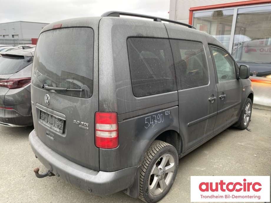 VW Caddy 2010-2015 (Type III, Fase 2) , Motorkode: CFHC, Girkassekode: NMD