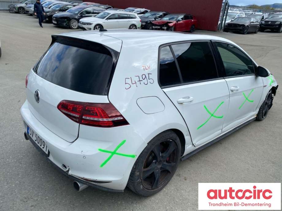 VW Golf VII 2012-2017 (Fase 1) , Motorkode: CHHA, Girkassekode: PPT